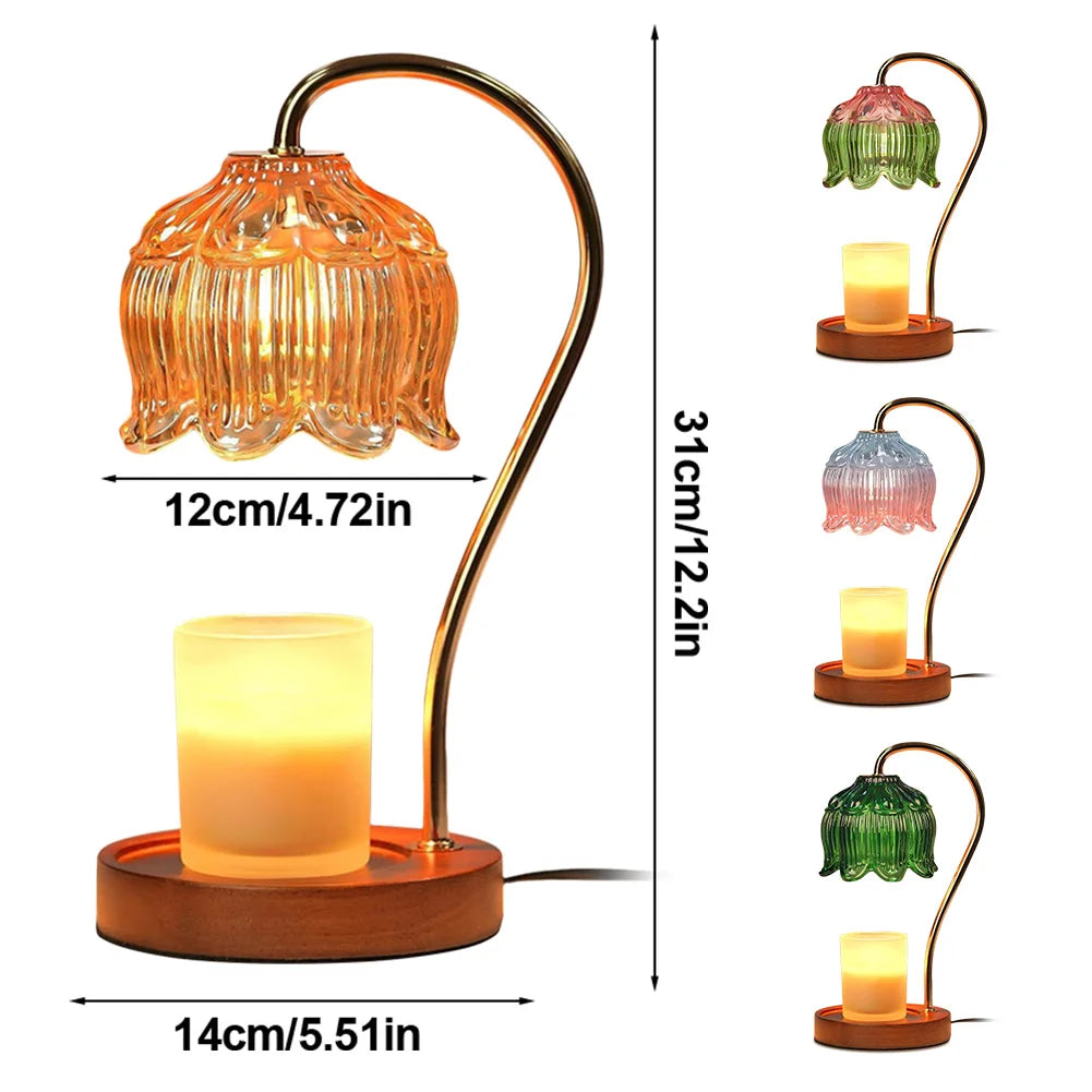 Aurora Wax Melt Lamp - with candle